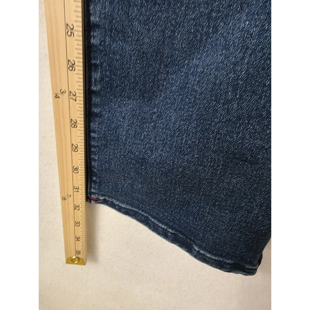 True Religion Ricky SN Flap Straight Style‎ 701180 Dark Shivering Wash Sz 36x32